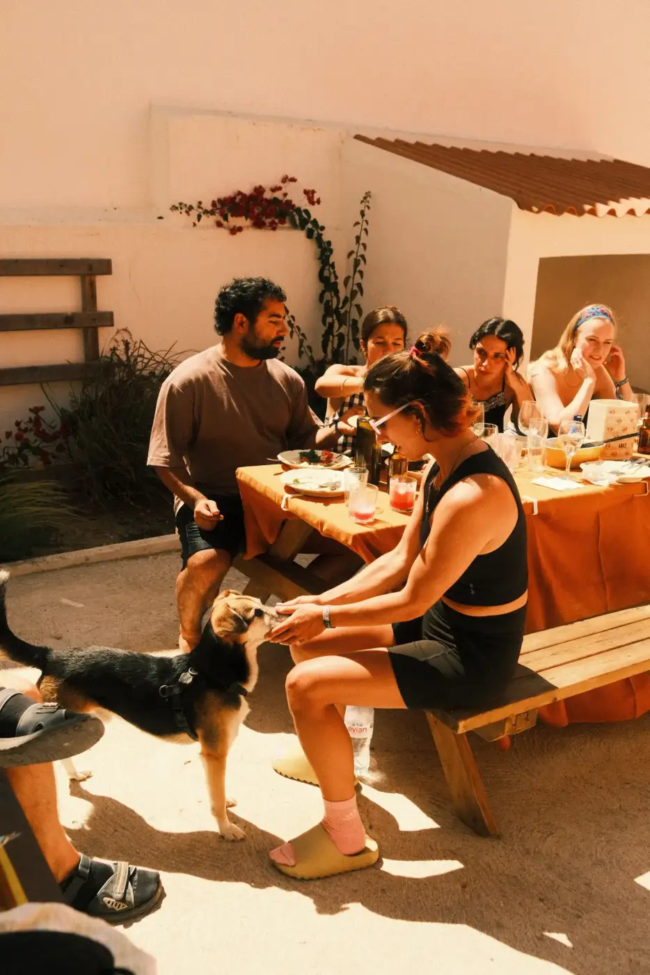 Community life at Manas Slowliving residencies in Alentejo