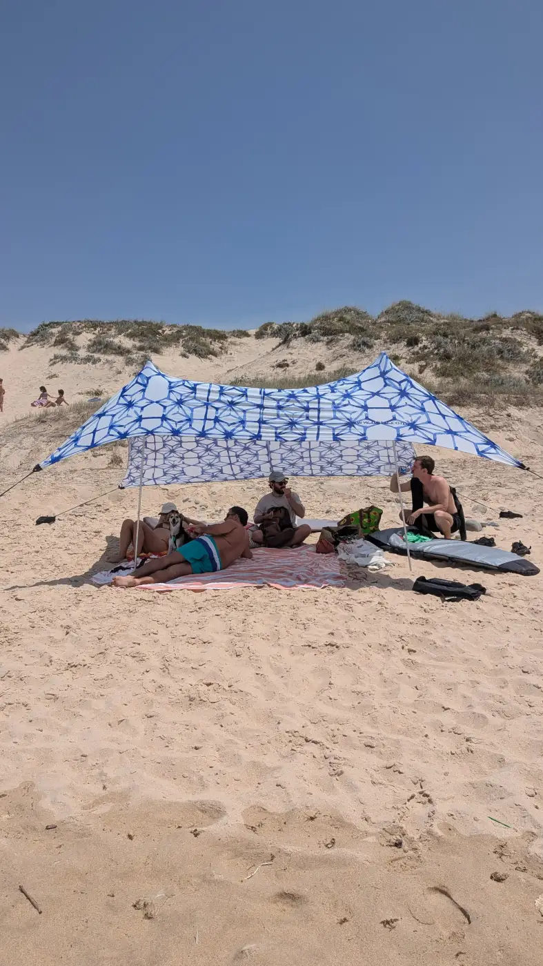 Surfing near Sines, Alentejo Portugal