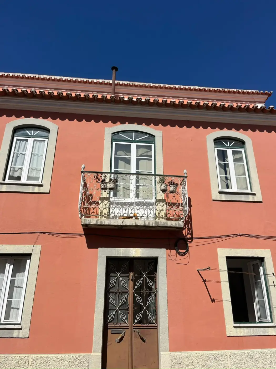 The historic center of Santiago do Cacém full of interesing buildings