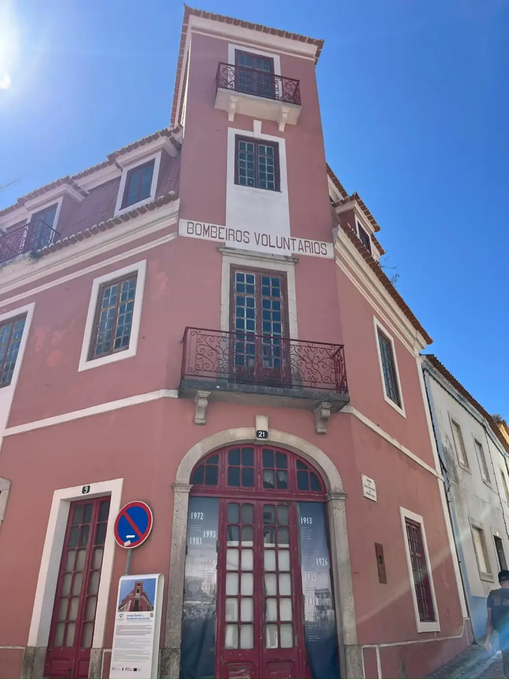 The old firestation in Santiago do Cacém