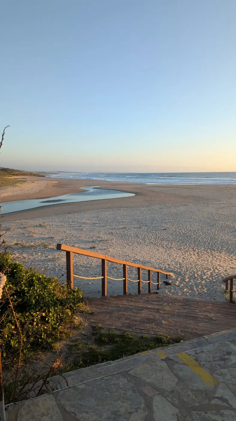 São Torpes beach, one of the best surf spots near Sines on the Alentejo coast