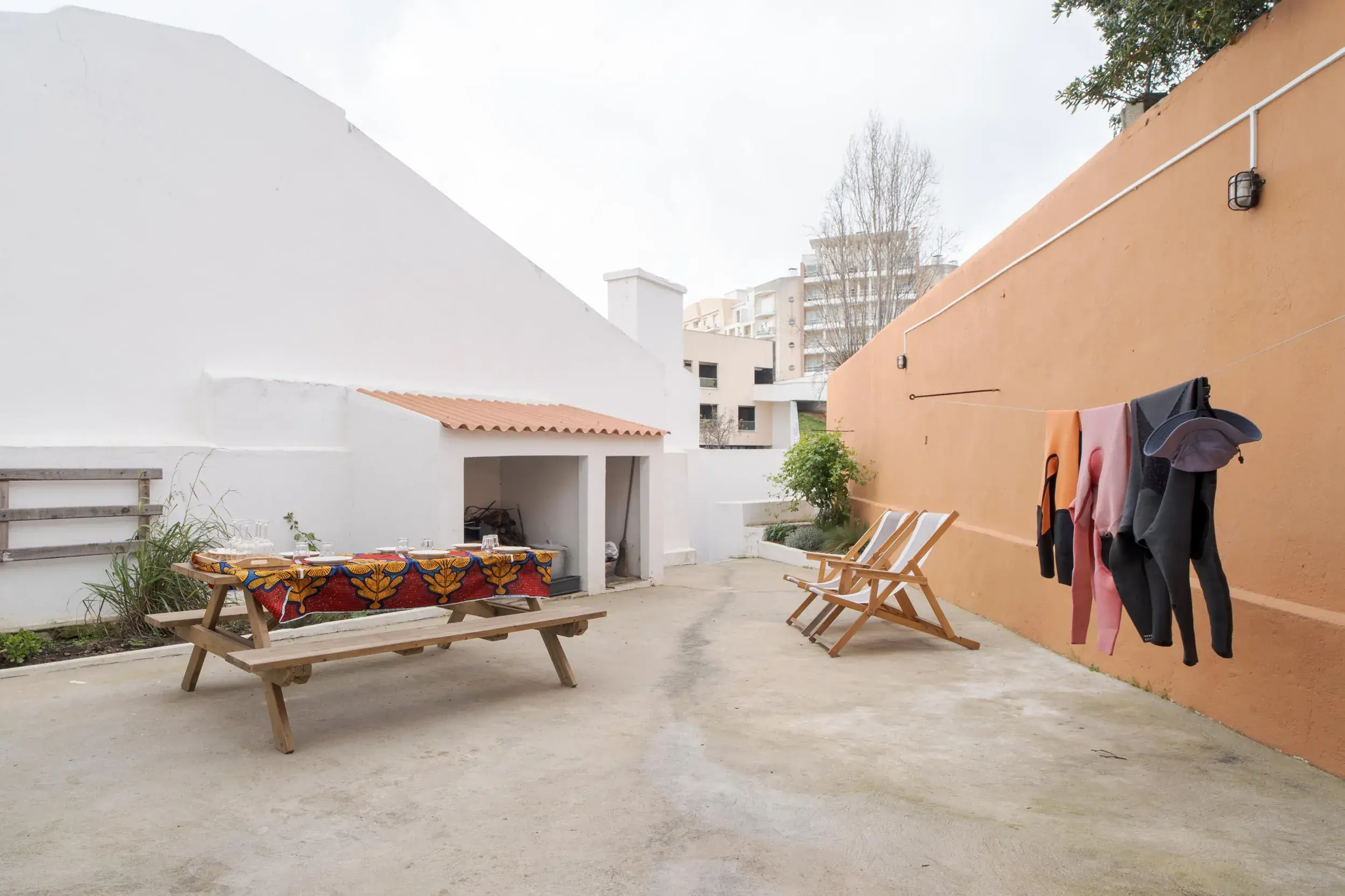 Outdoor terrace